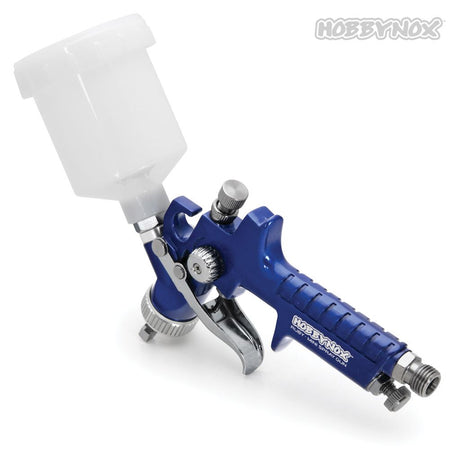 Hobbynox Ruby Mini Spray Gun Top Feed 0.8mm with 3m Hose