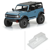 Proline 1/10 2021 Ford Bronco Clear Body Set 11.4In Wheelbase: Crawle