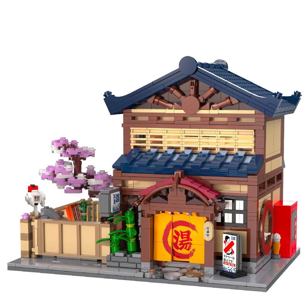Cada Japanese Sento Bathhouse - 1249 Pcs