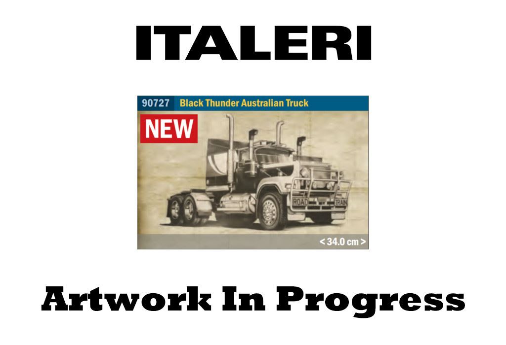 Italeri Black Thunder Australian Truck