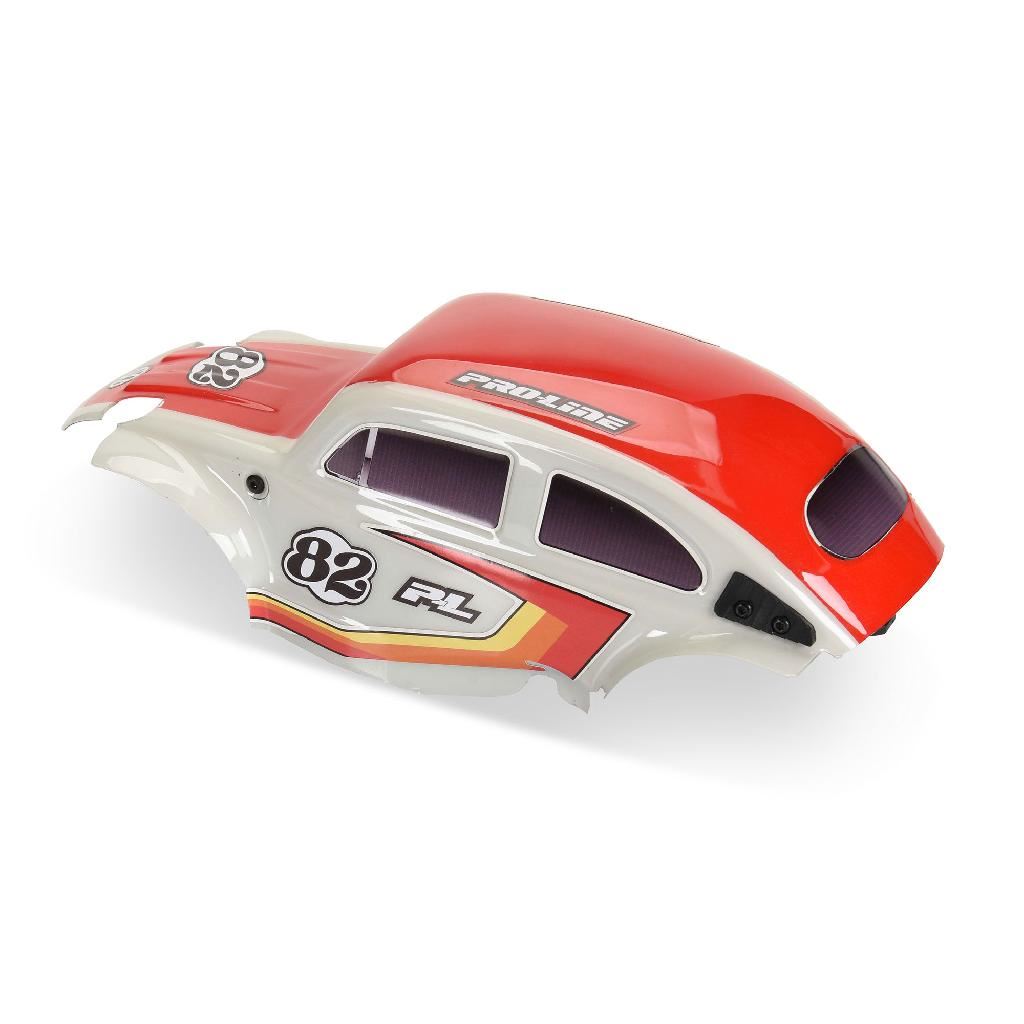 Pro-Line Class 1 Vw Bug Red Race Body Conversion Kit And Flat Iron M/