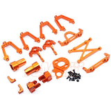 Yeah Racing Aluminum Essential Conversion Kit For Axial Scx10 Orange