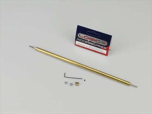 RACTIVE Fine Line Prop Shaft 7in M2/2mm Stainless 6mm dia Tube