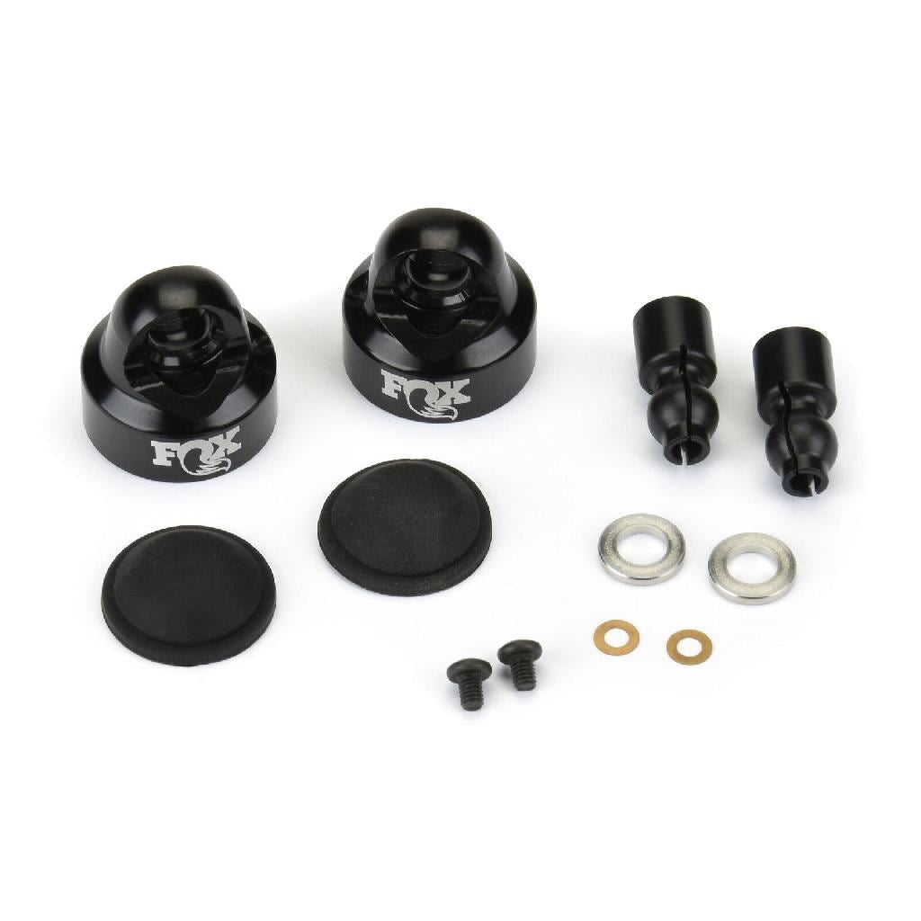 Proline 1/6 Fox Aluminum Shock Caps (2): Scx6
