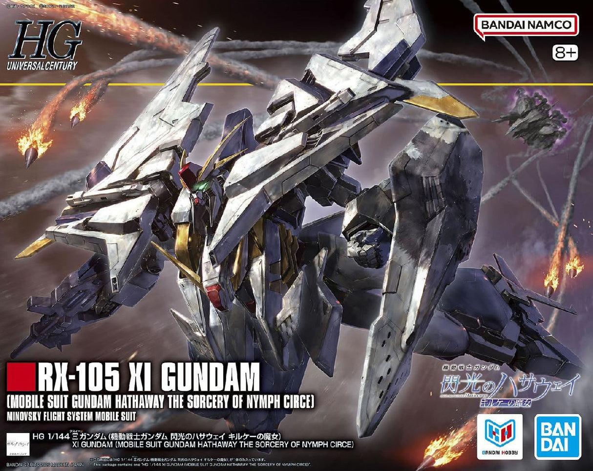 Bandai Hobby Hg 1/144 Xi Gundam (Mobile Suit Gundam Hathaway The Sorcery Of Nymph Circe)