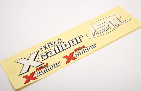 JSM Mini Xcalibur - Decal Set (Sport)