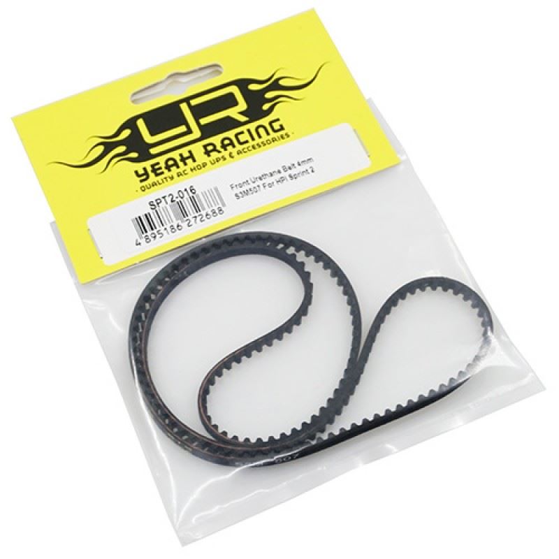 Yeah Racing Front Urethane Belt 4mm S3M507 For HPI Sprint 2