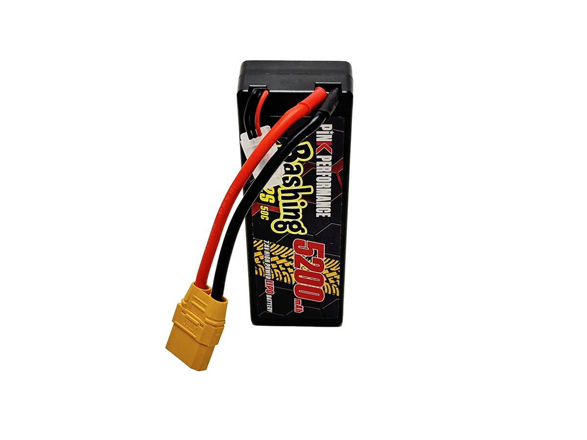 Pink Bashing Lipo 2S 7.4V-5200-50C (Multi) 139X47X25Mm 310G