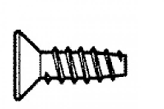 Tamiya 2X6mm Countersunk Tapping Screw