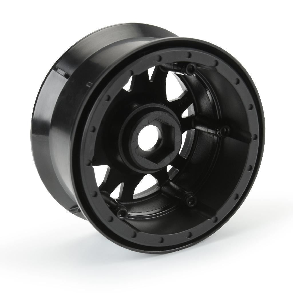 Proline 1/10 Impulse F/R 2.2In 12mm Crawler Wheels (2) Black