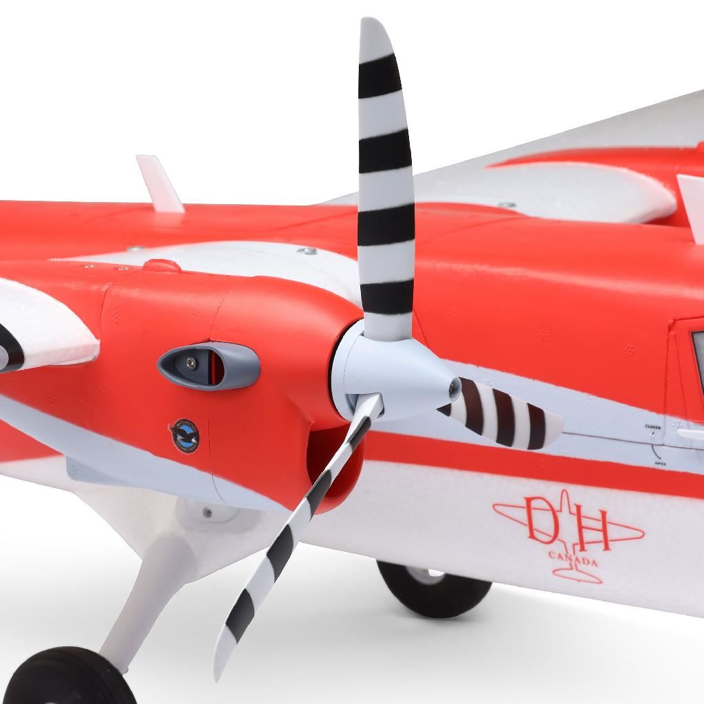 E Flite Dhc-6 Twin Otter 1.4M Bnf Basic With As3X+ And Safe Select