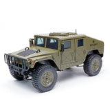 E-Zee Rc 1/16 4Wd Rc Hummer Military Truck - Green