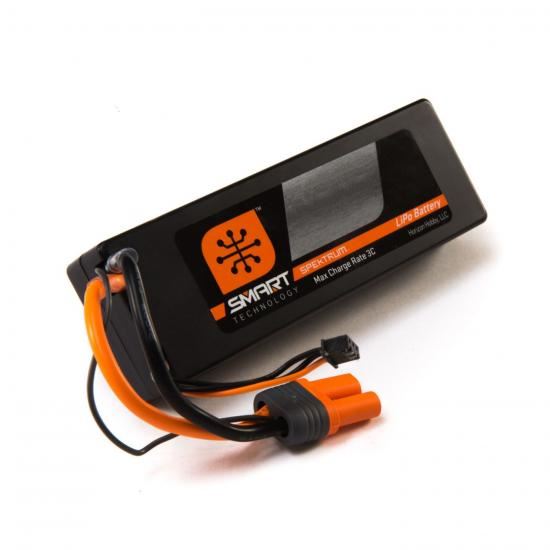 Spektrum 5000mah 4S 14.8V 30C: HC, IC5 (SPMX50004S30H5)