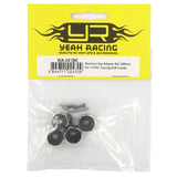Yeah Racing Aluminum Hex Adaptor Set 12X8mm For 1/10 RC Touring Drift Crawler