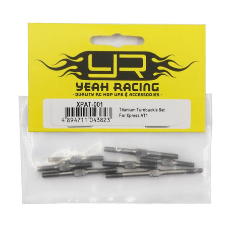 Yeah Racing 64 Titanium Turnbuckle Set For Xpress AT1