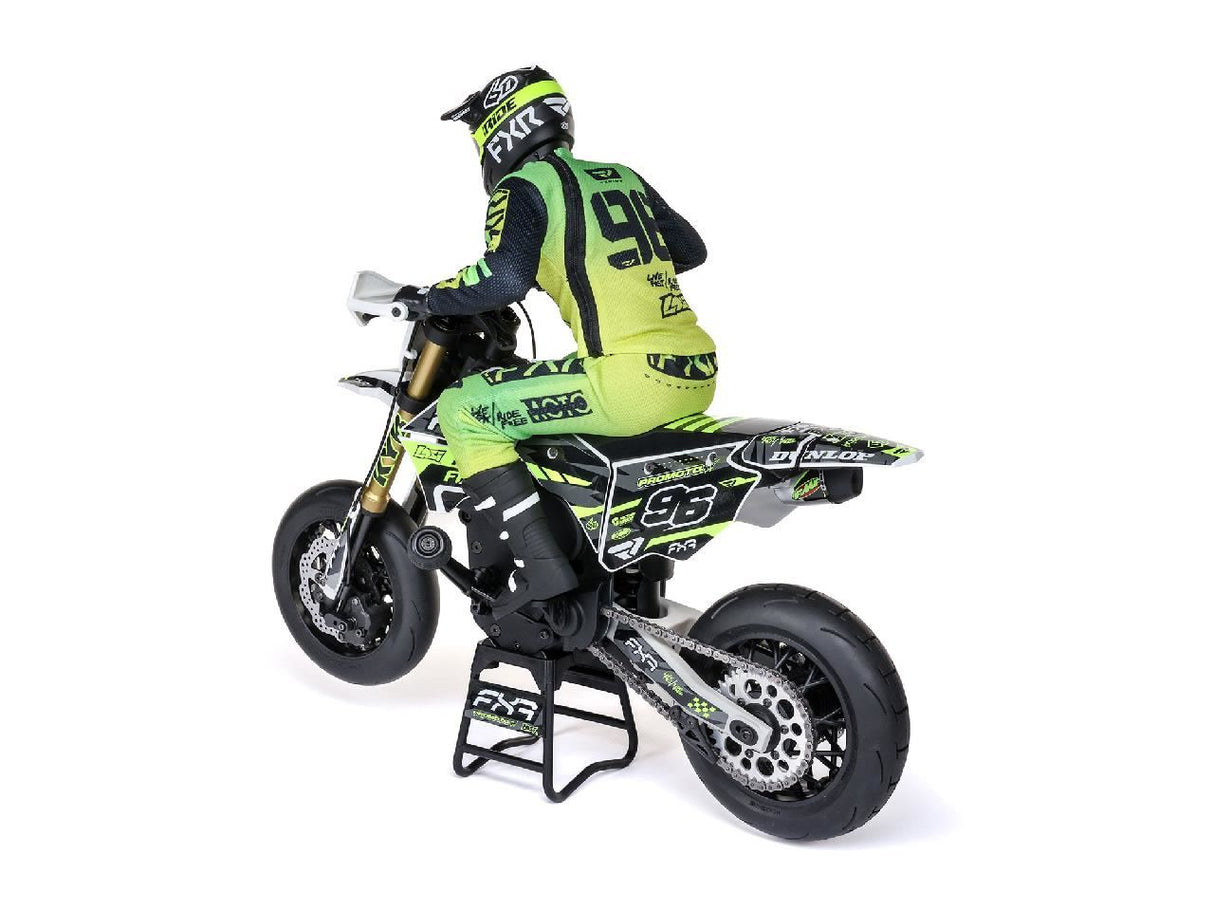 Losi 1/4 Promoto-Sm Fxr Supermoto Motorcycle Rtr (Batt & Charger)