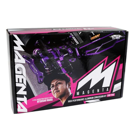 Yeah Racing Magenta Aluminum Conversion Kit For Tamiya Tt02 Purple