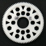 Yeah Racing Competition Delrin Spur Gear 64P 81T For 1/10 On Road Touring Drift