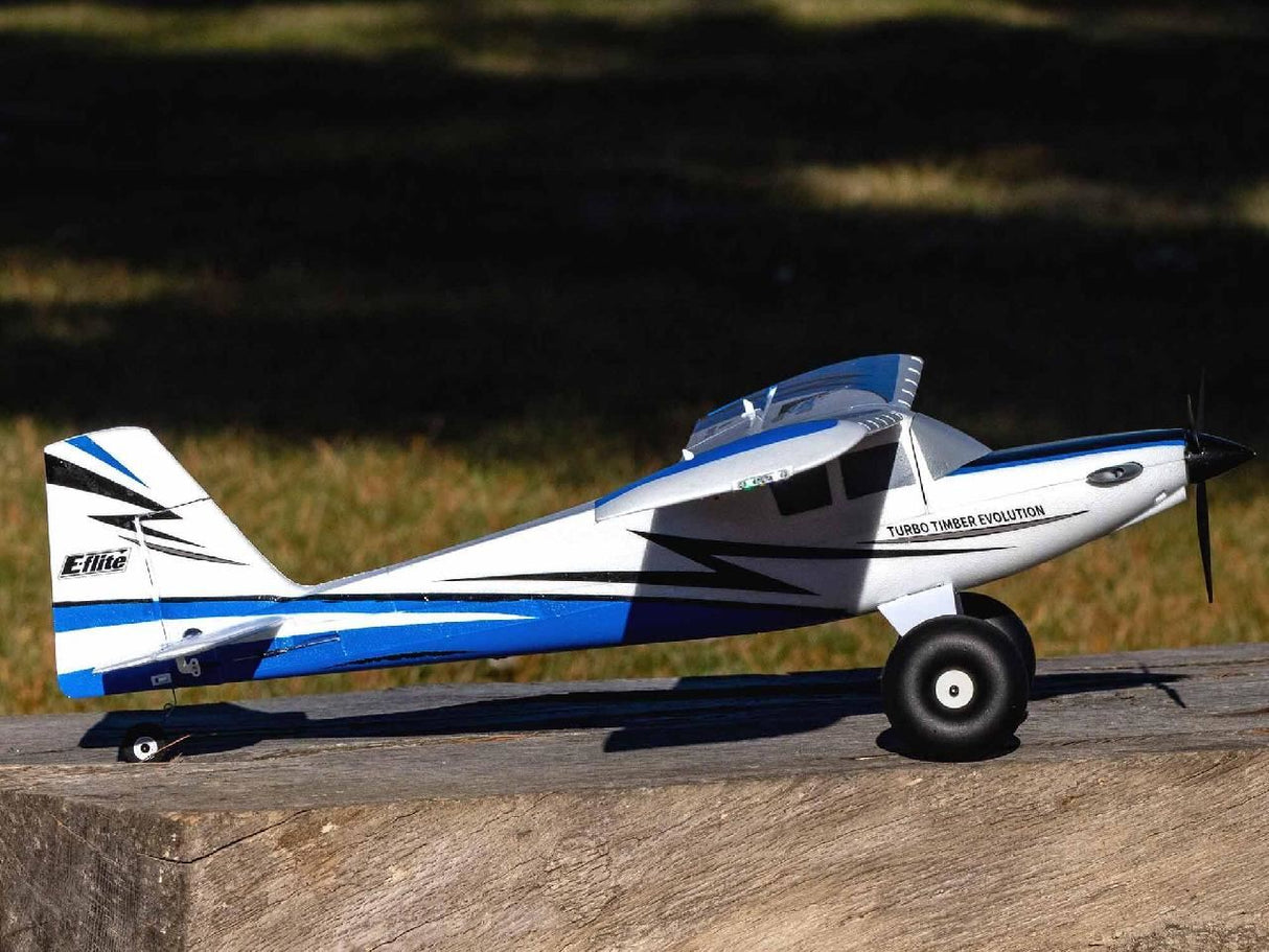 E Flite UMX Turbo Timber Evolution BNF Basic with AS3X and SAFE