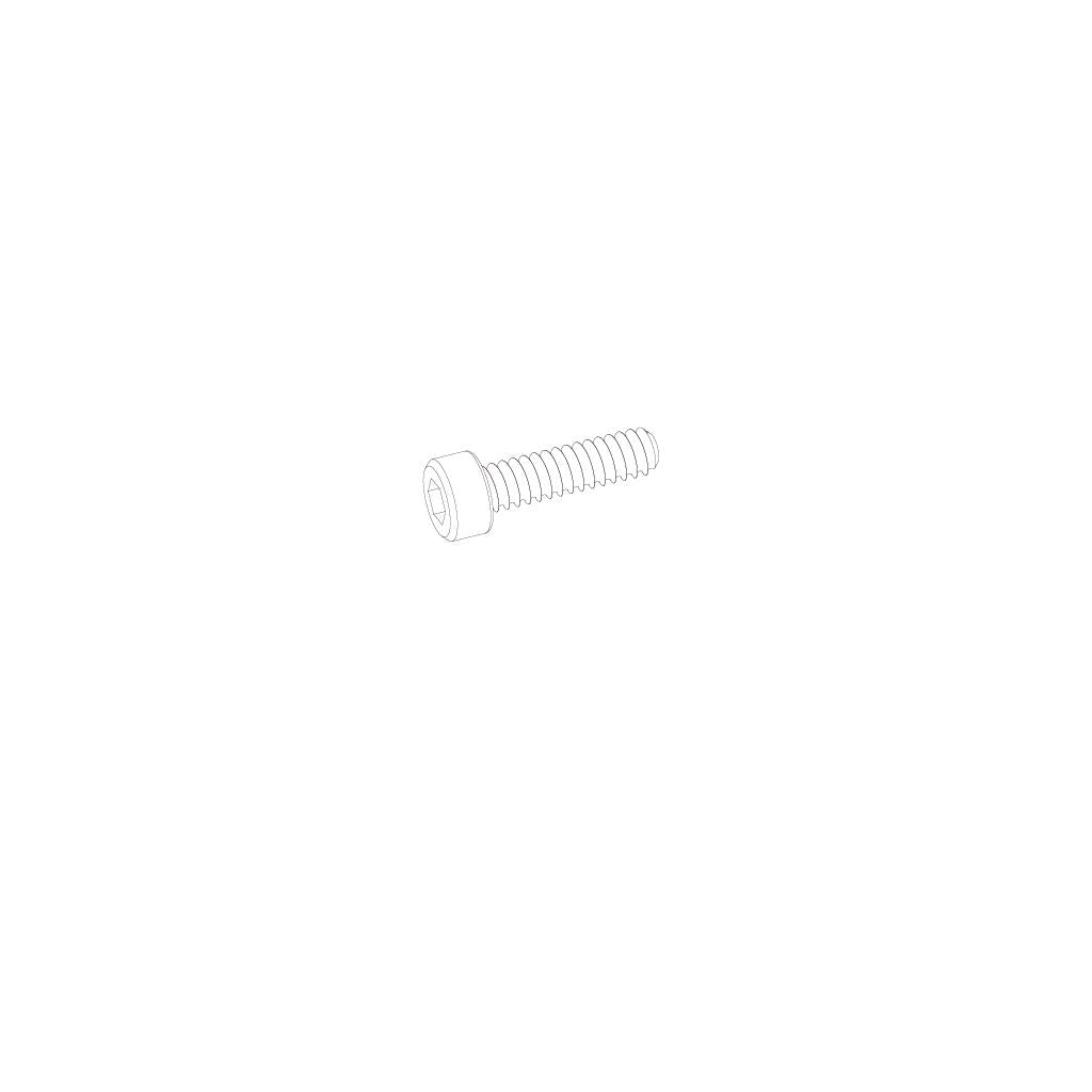 2.6*10Hb Hex Socket Head Cap Tapping Screw 8Pcs