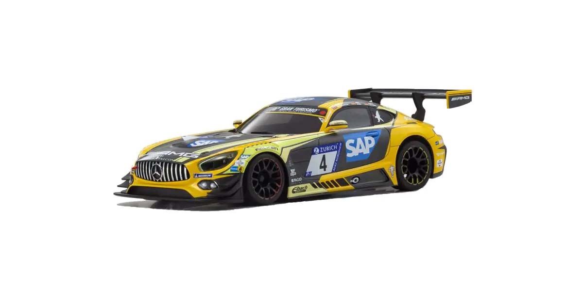 Kyosho Mini-Z Mr03 Rwd Mercedes Amg Gt3 24H Nbg'18 No.4 (W-Mm/Kt531P)