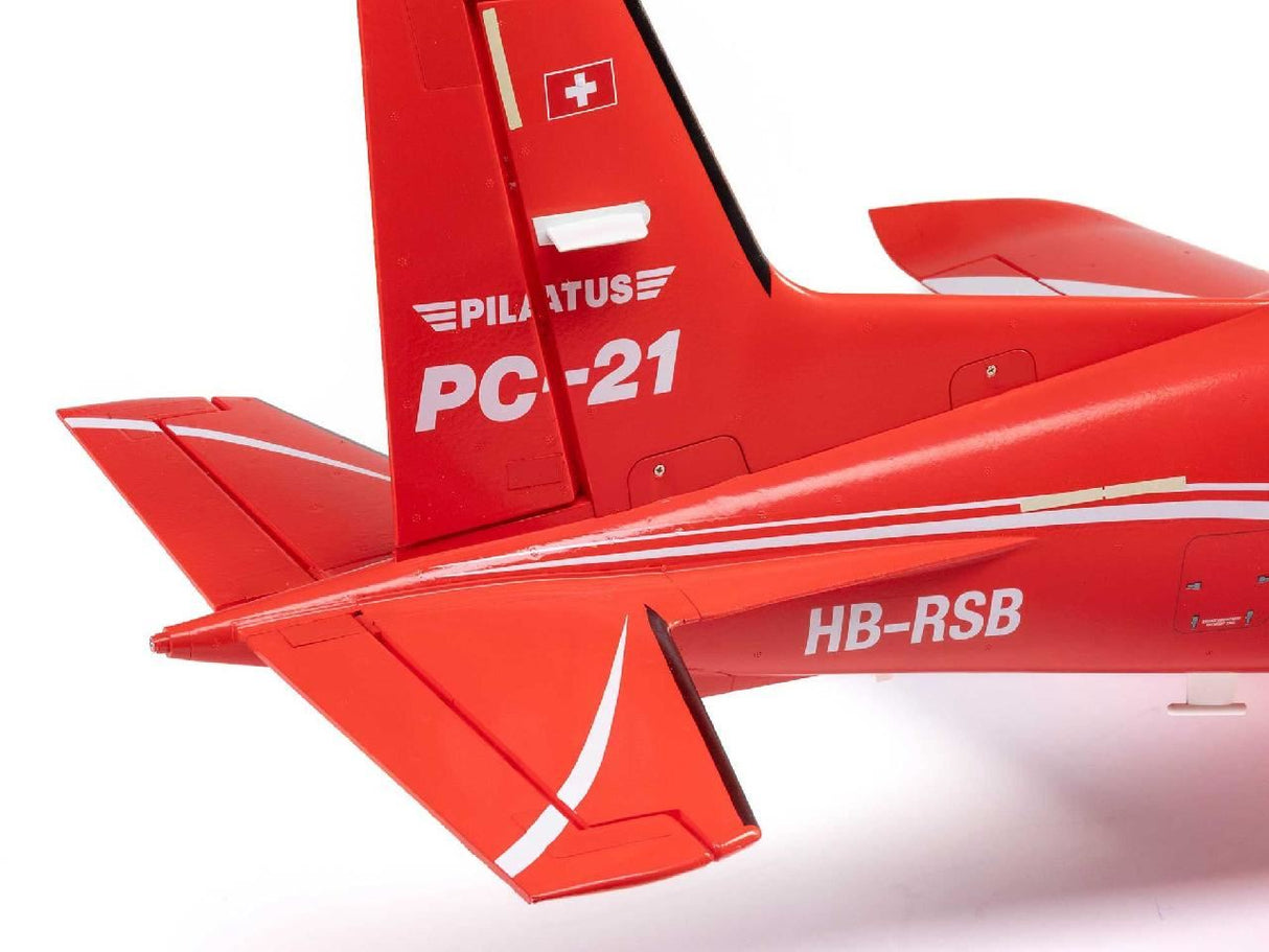 E Flite Pilatus Pc-21 1.3M Bnf Basic With As3X+ And Safe Select