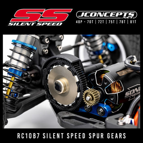 Rc10B7 Silent Speed Spur Gear - 48P, 75T