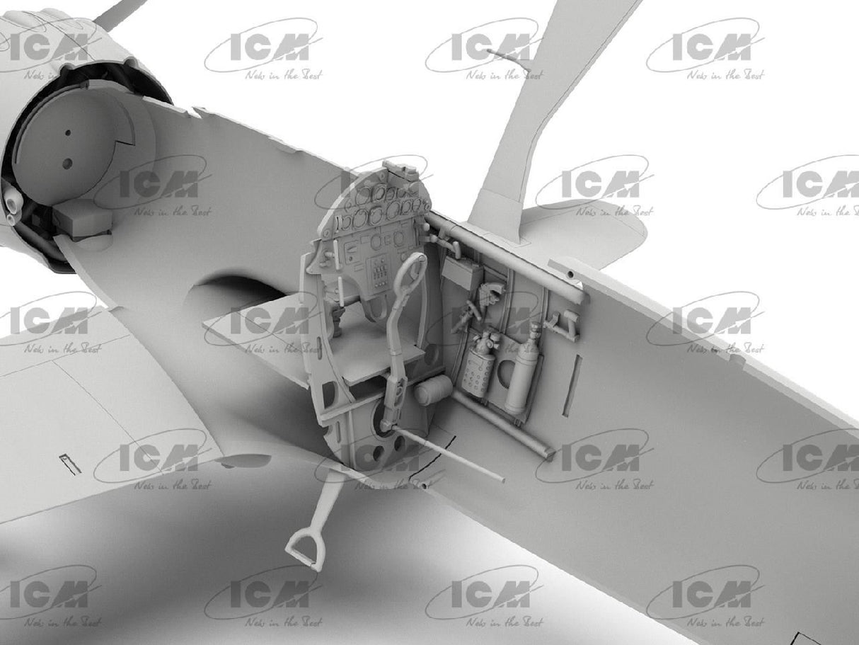 Icm Hs 123A-1 (Late), Wwii German Attack Aircraft