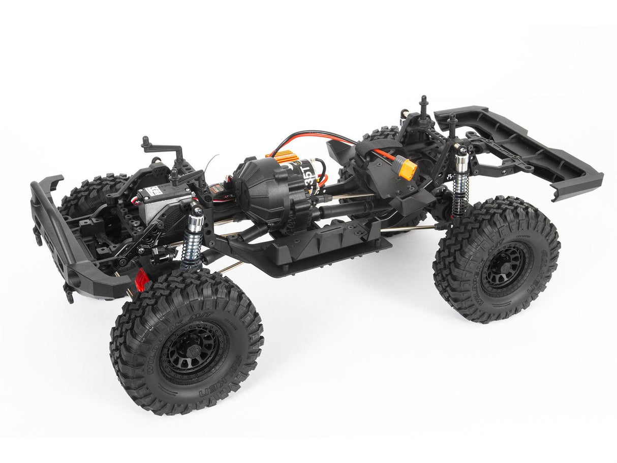 Axial 1/10 SCX10 III Base Camp 4WD Rock Crawler Brushed RTR, Grey