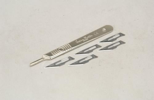 Swann-Morton No.3 Scalpel w/No.10A Blade x 5