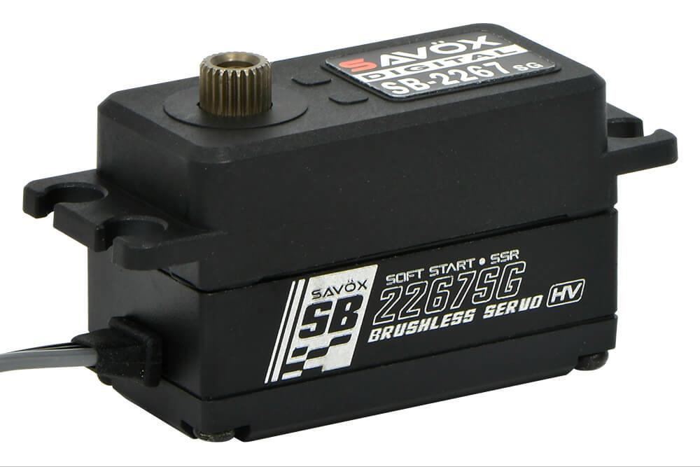 Savox Lp Brushless Hi-Torque Digi 25Kg/0.08S@7.4V - Black