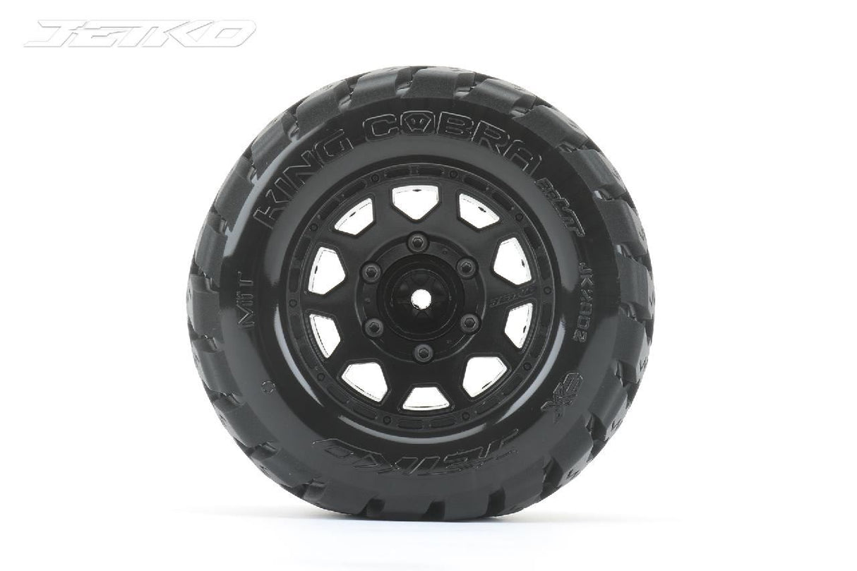 Jetko Ex Tyre Mt King Cobra Black Wheel 2.8In Hex 12-14-17Mm (2)