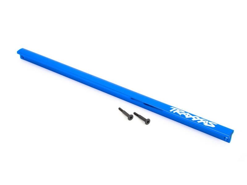 Traxxas Sledge Centre Chassis Brace (T-Bar) 6061-T6 Aluminium - Blue Anodised