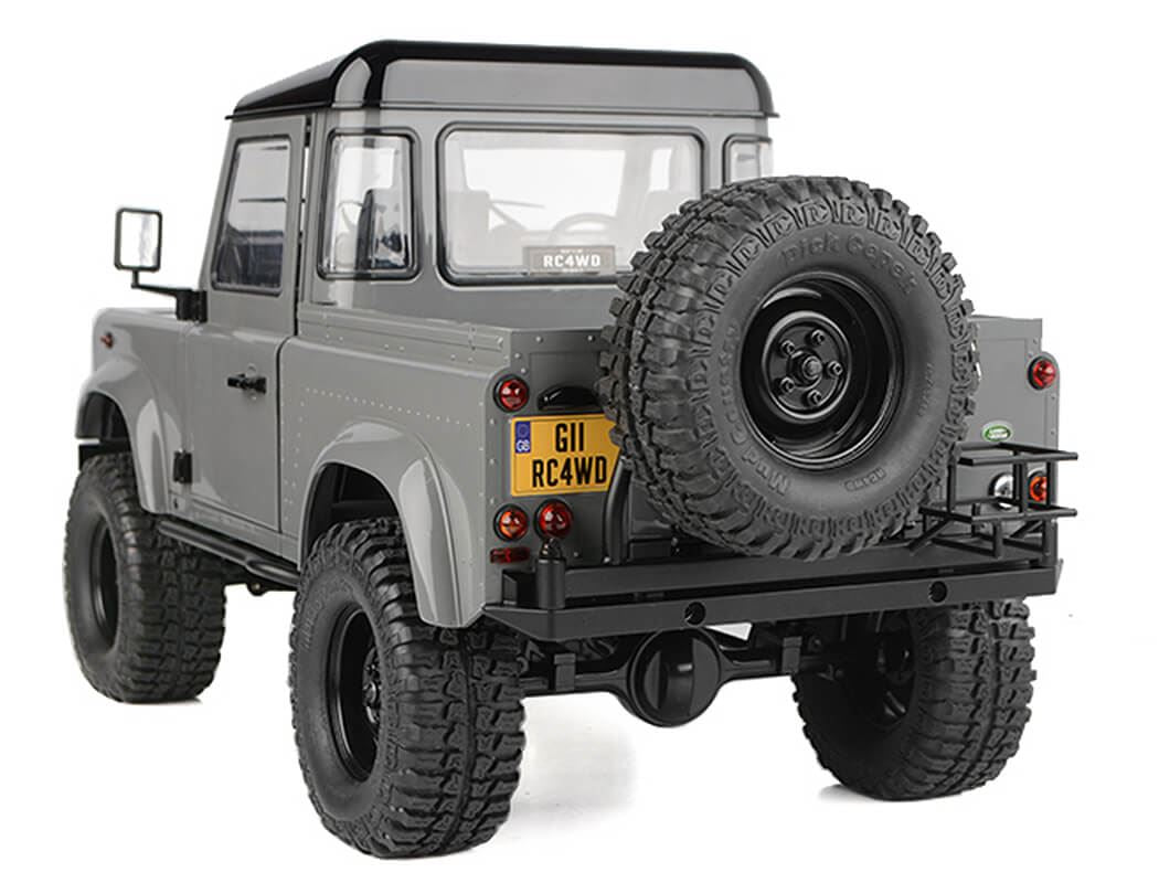 Rc4Wd Tough Armor Swing Away Tyre Carrier With Storage Gelande