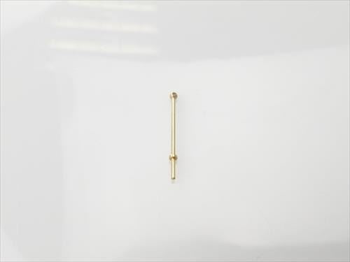 RACTIVE 1 Hole Stanchion, Brass 15mm (Pk10)