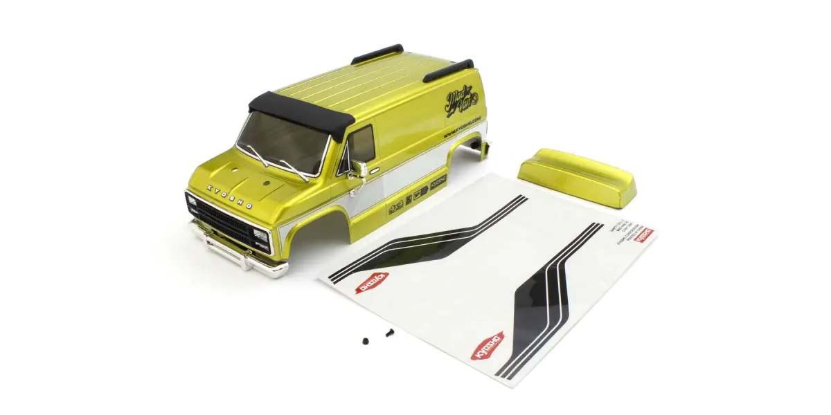 Body Shell Set Kyosho Madvan Ve- Yellow