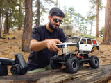 Axial 1/10 Scx10 Iii Jeep Cherokee Xj 4X4 Rtr Rock Crawler, White