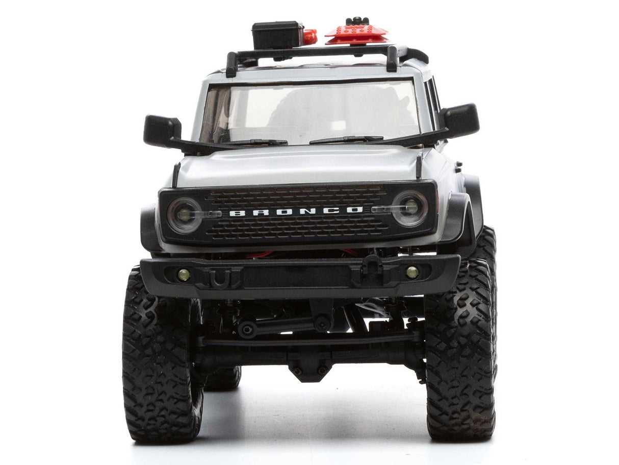 Axial 1/24 SCX24 2021 Ford Bronco 4WD Truck Brushed RTR, Grey