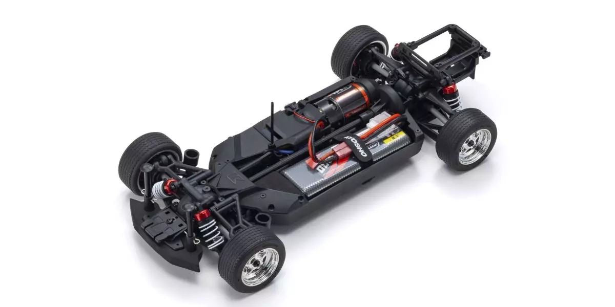 Kyosho Fazer Fz02 (L) Ford Mustang Boss 429 Black 1969 1:10 Readyset