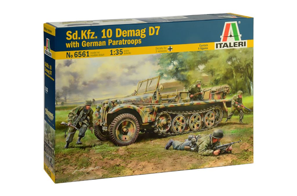Italeri Demag D7 with Germ. Paratr. RR