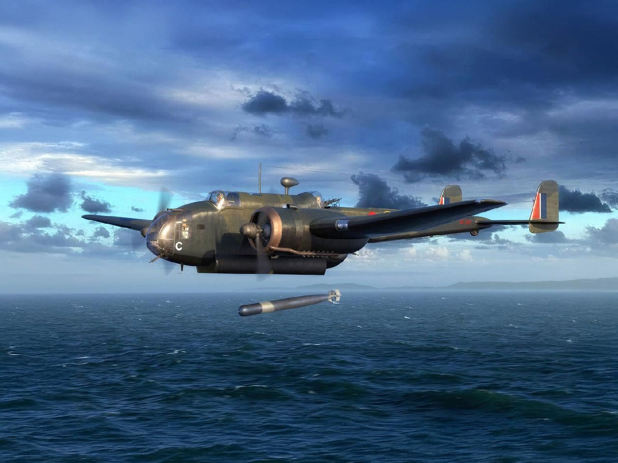 Icm Hp.52 Hampden Tb.Mk.I Wwii British Torpedo Bomber