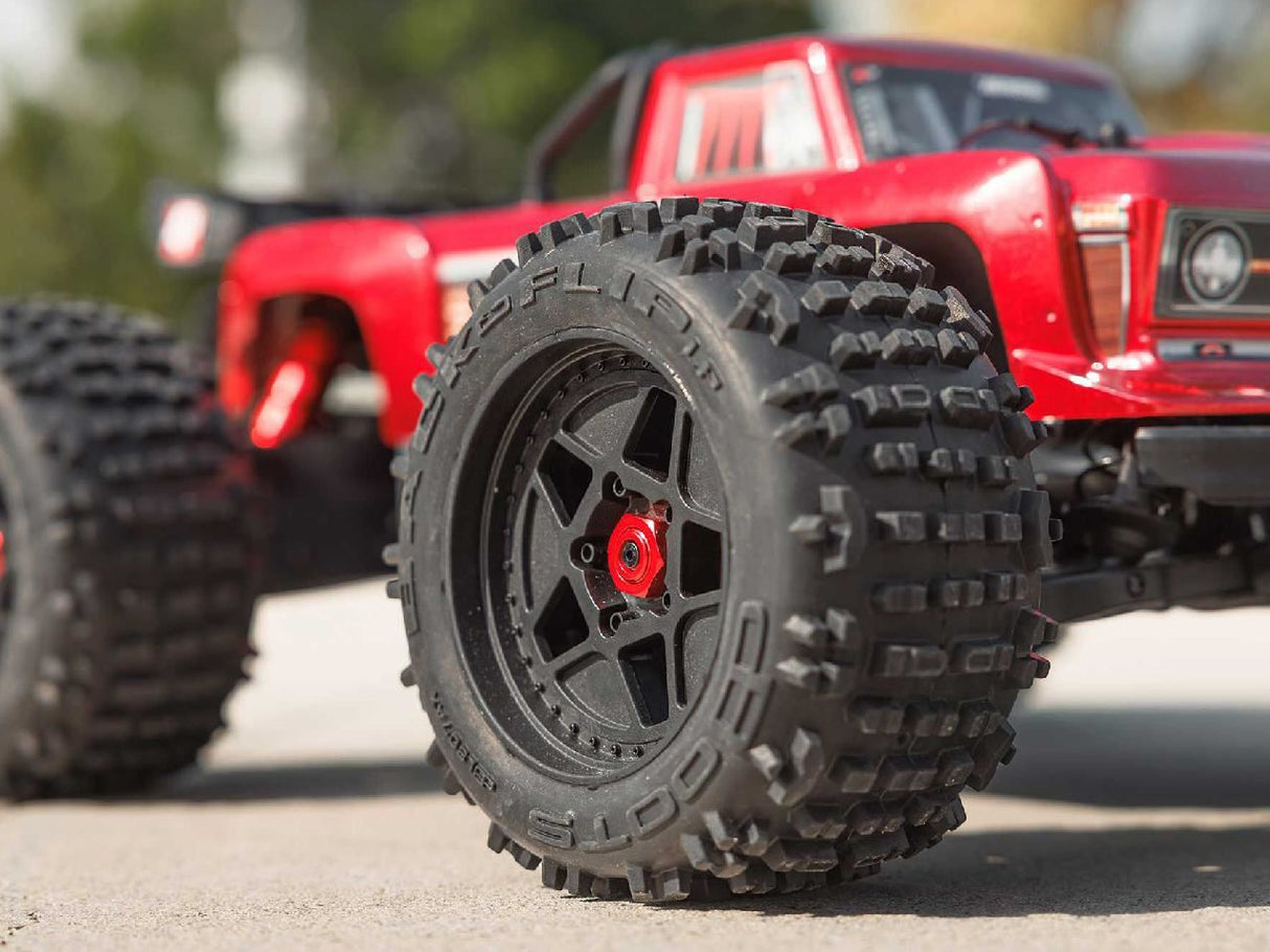 Arrma 1/10 Outcast 4x4 4S BLX Centre Diff Stunt MT (Red)