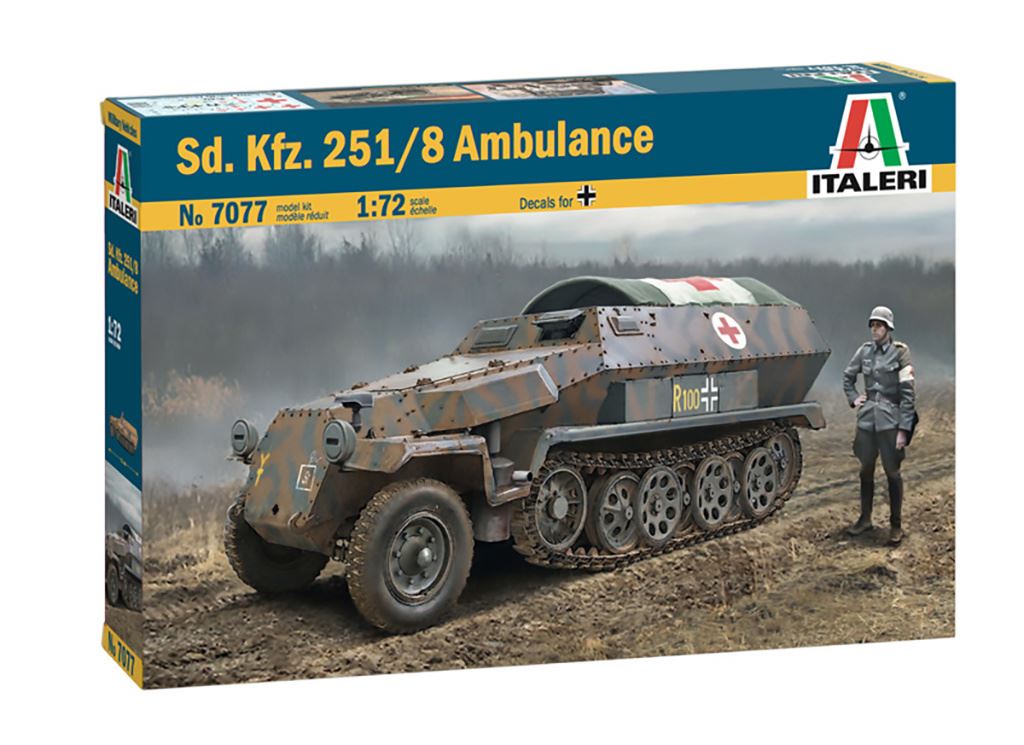 Italeri Sd.Kfz. 251/8 ambulance