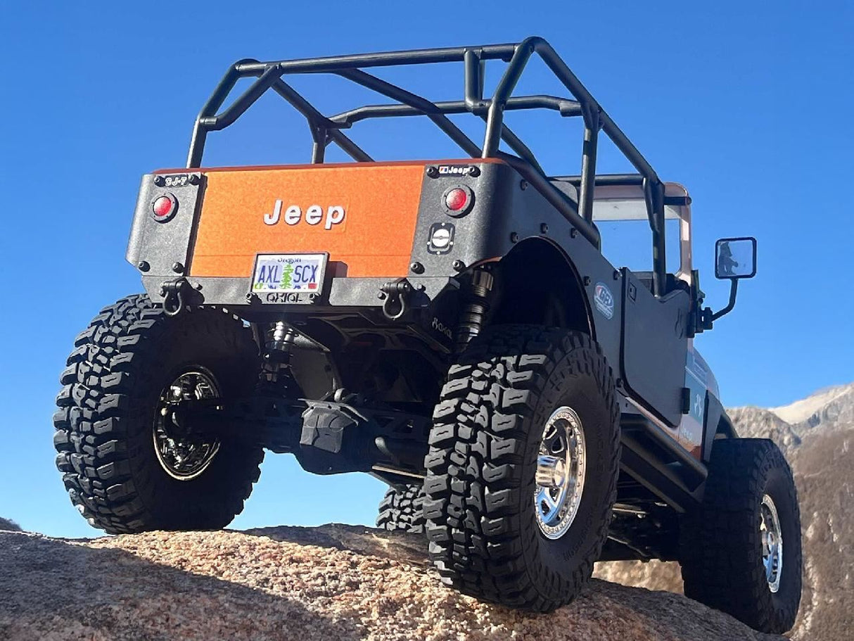 Axial 1/10 Scx10 Iii Jeep Cj-7 4X4 Rtr Rock Crawler, Copper