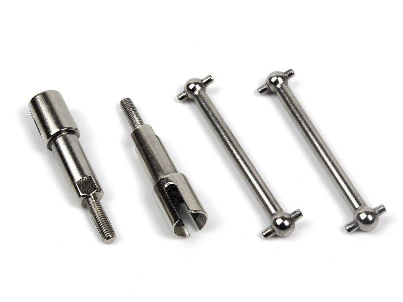 Steel Rear Driveshaft And Axle Set (2Pcs)