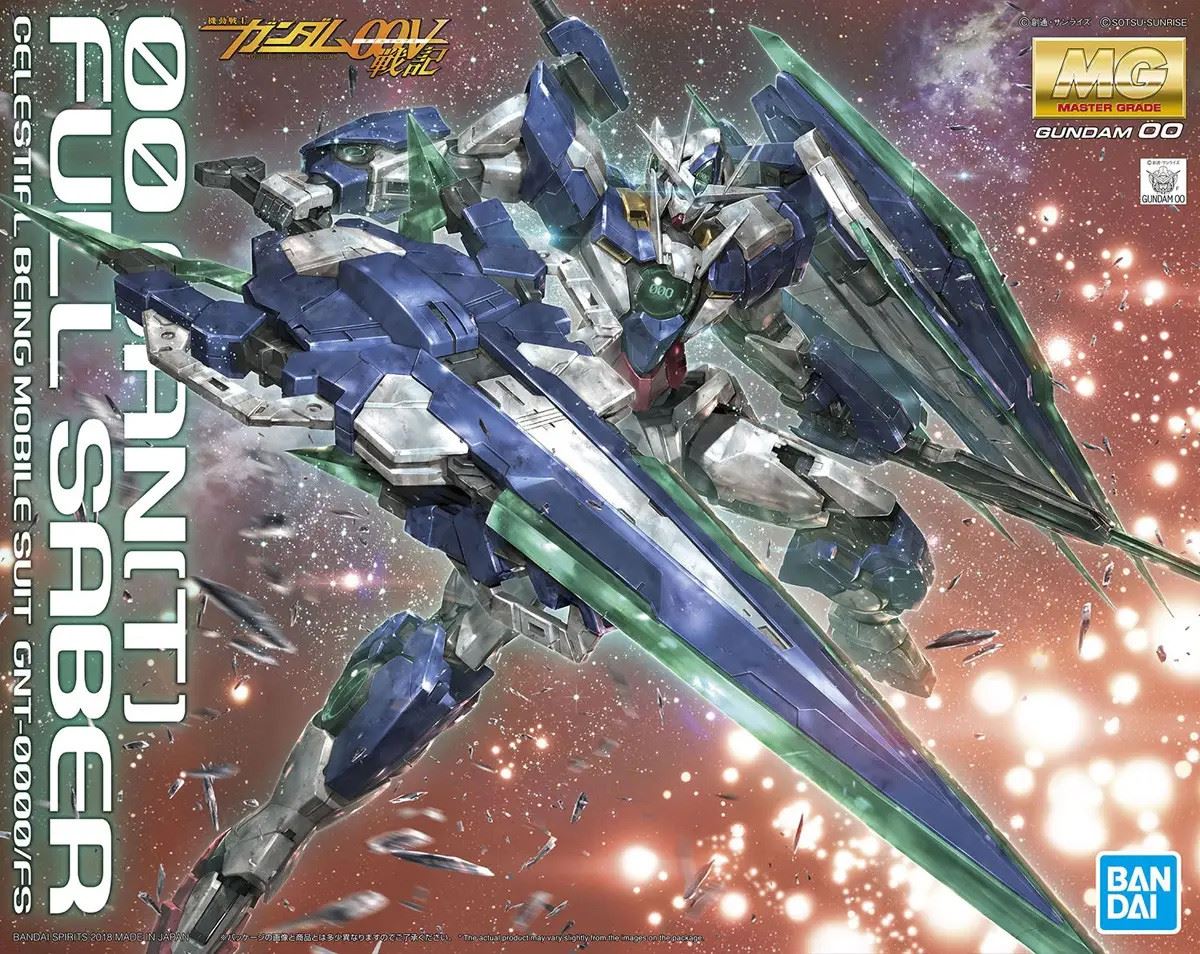 Bandai Hobby Mg 1/100 00 Qan(T) Full Saber