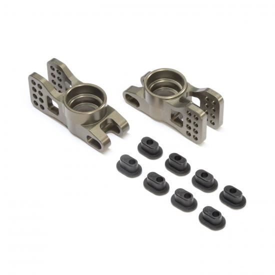 TLR Rear Hub, Aluminum: 8X
