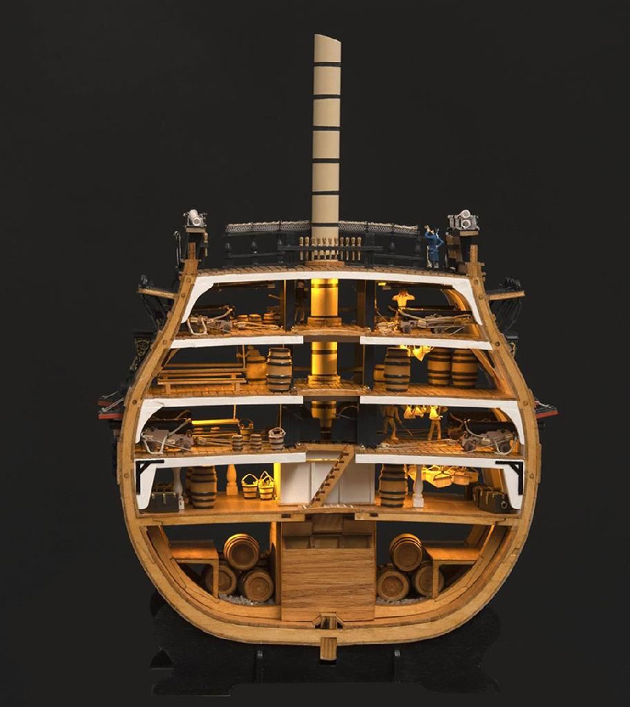 Artesania HMS VICTORY CROSS SECTION 1/72