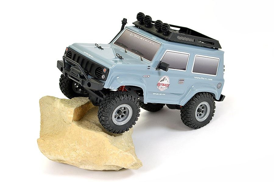 FTX Outback Mini 2.0 Paso 1:24 Ready-To-Run w/Parts Grey - FTX5508GY