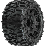 Proline 1/10 Trencher Lp Front/Rear 2.8In Mt Tires Mounted 12mm Blk R